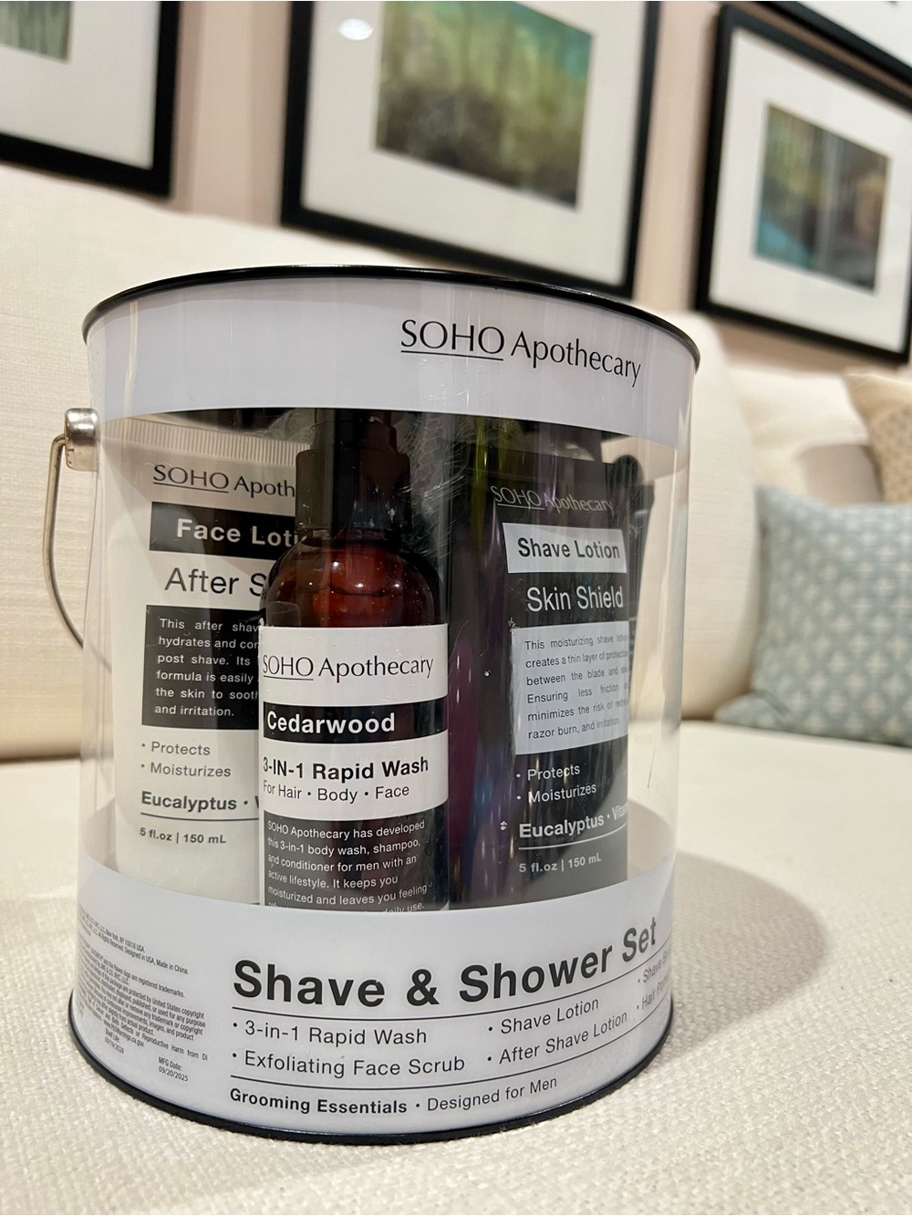 SOHO Apothecary Shave and Shower Set NWT